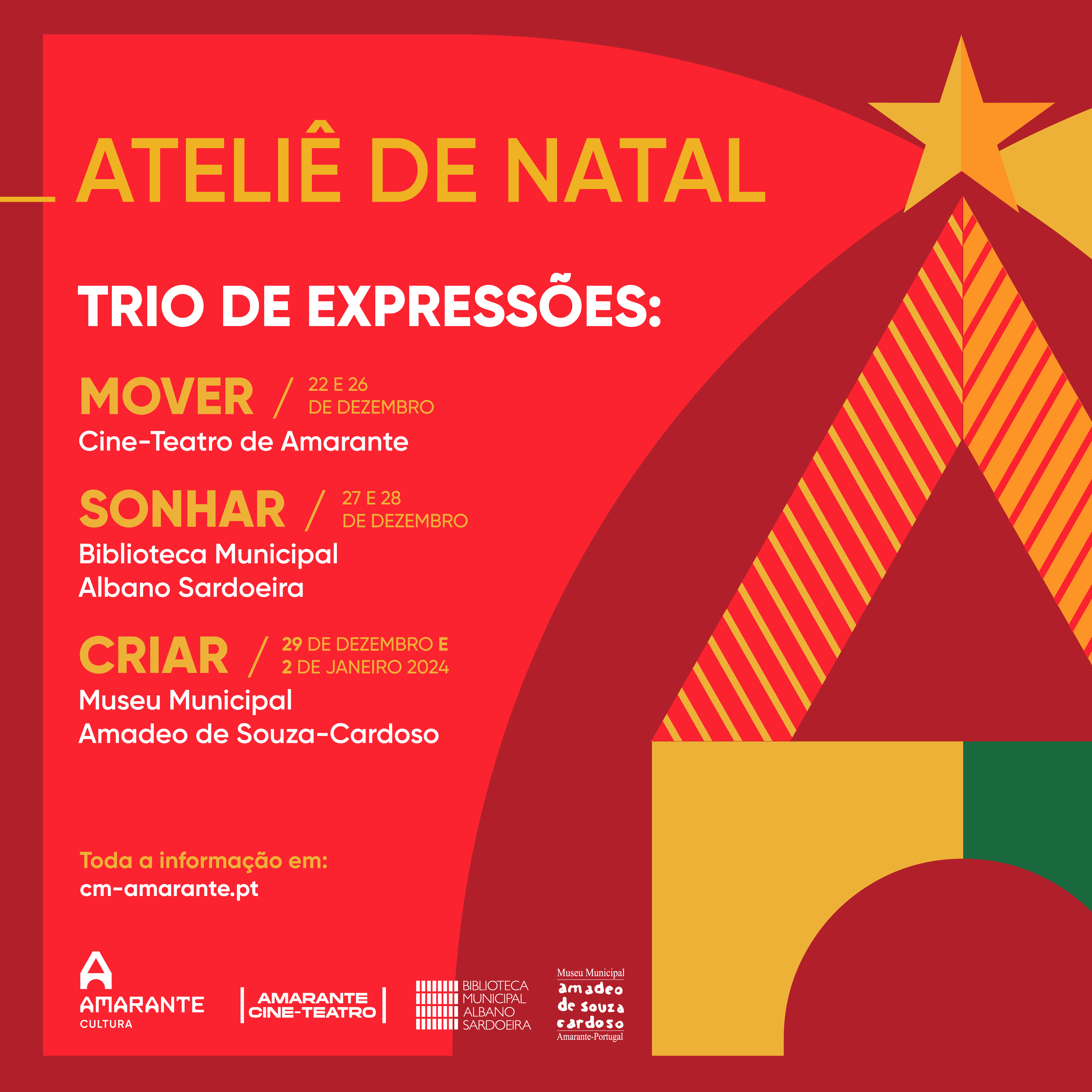Ateliê de Natal em Amarante a partir de conto de José Saramago