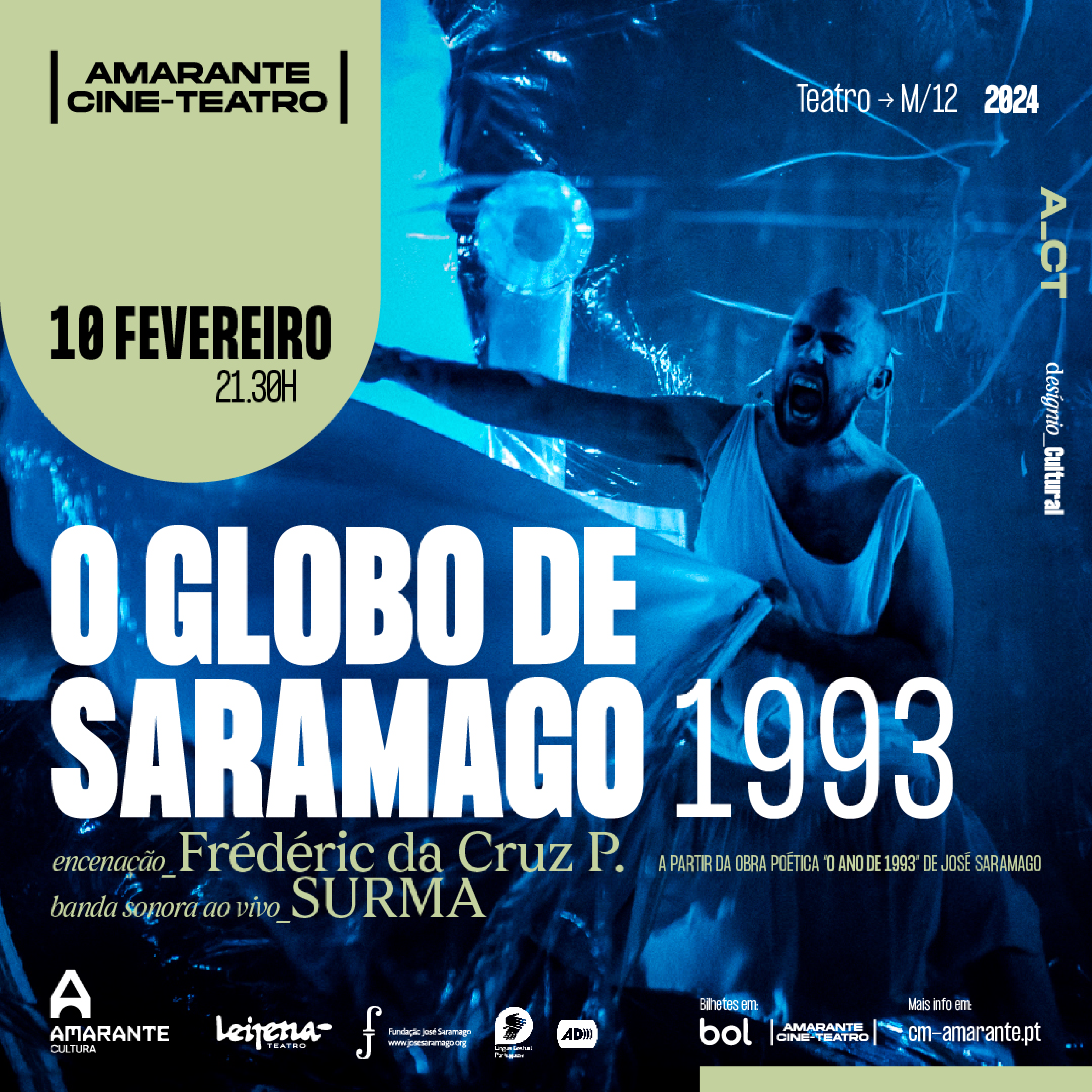 Teatro – ”O Globo de Saramago – 1993”