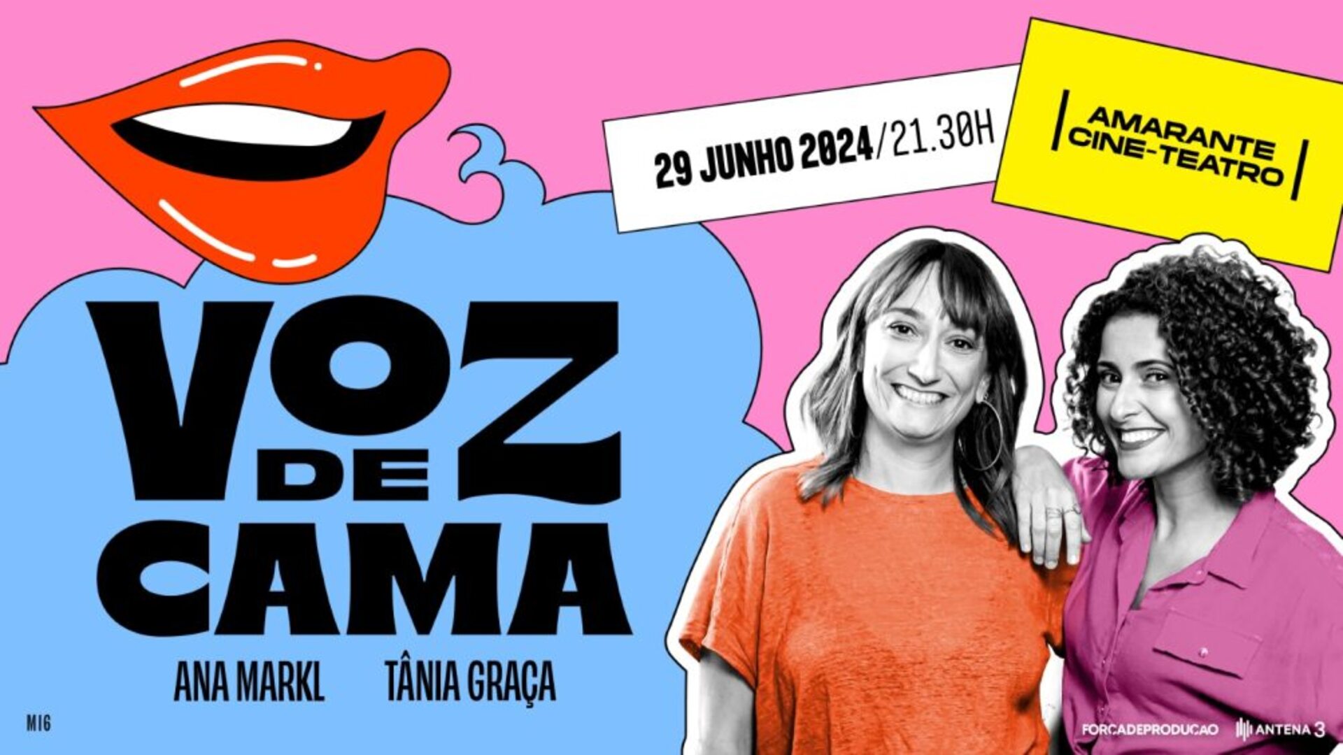 Voz de Cama com Ana Markl e Tânia Graça