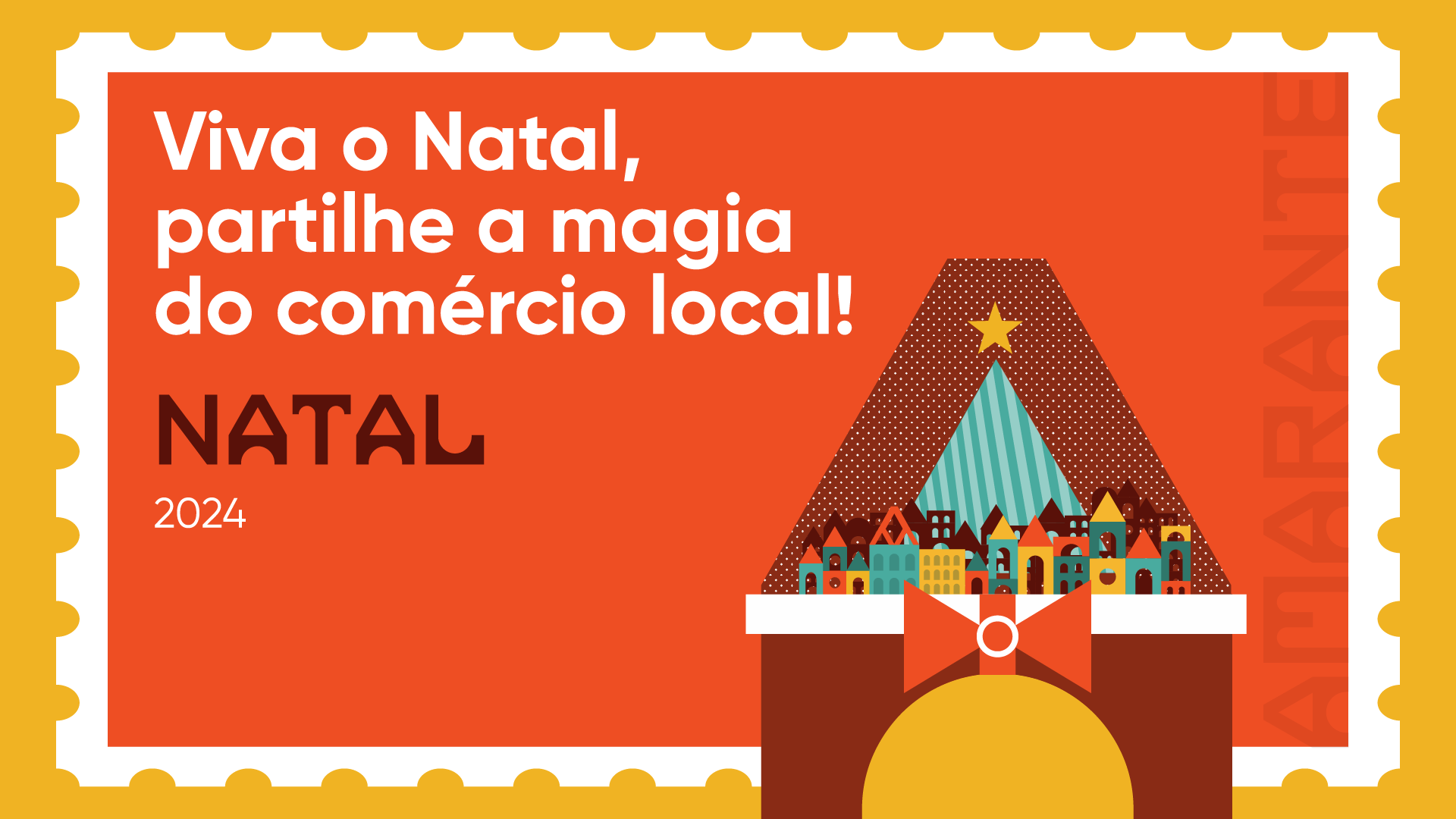 Município de Amarante incentiva o comércio local com a campanha “Viva o Natal, Partilhe a Mag...