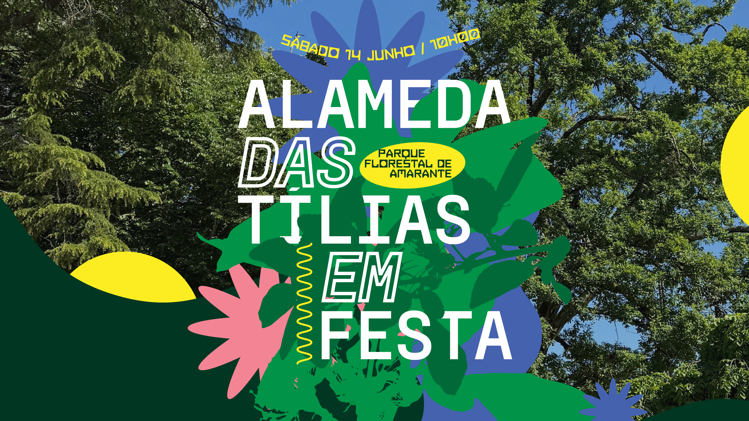 “Alameda das Tílias em Festa” anima o Parque Florestal a 14 de junho