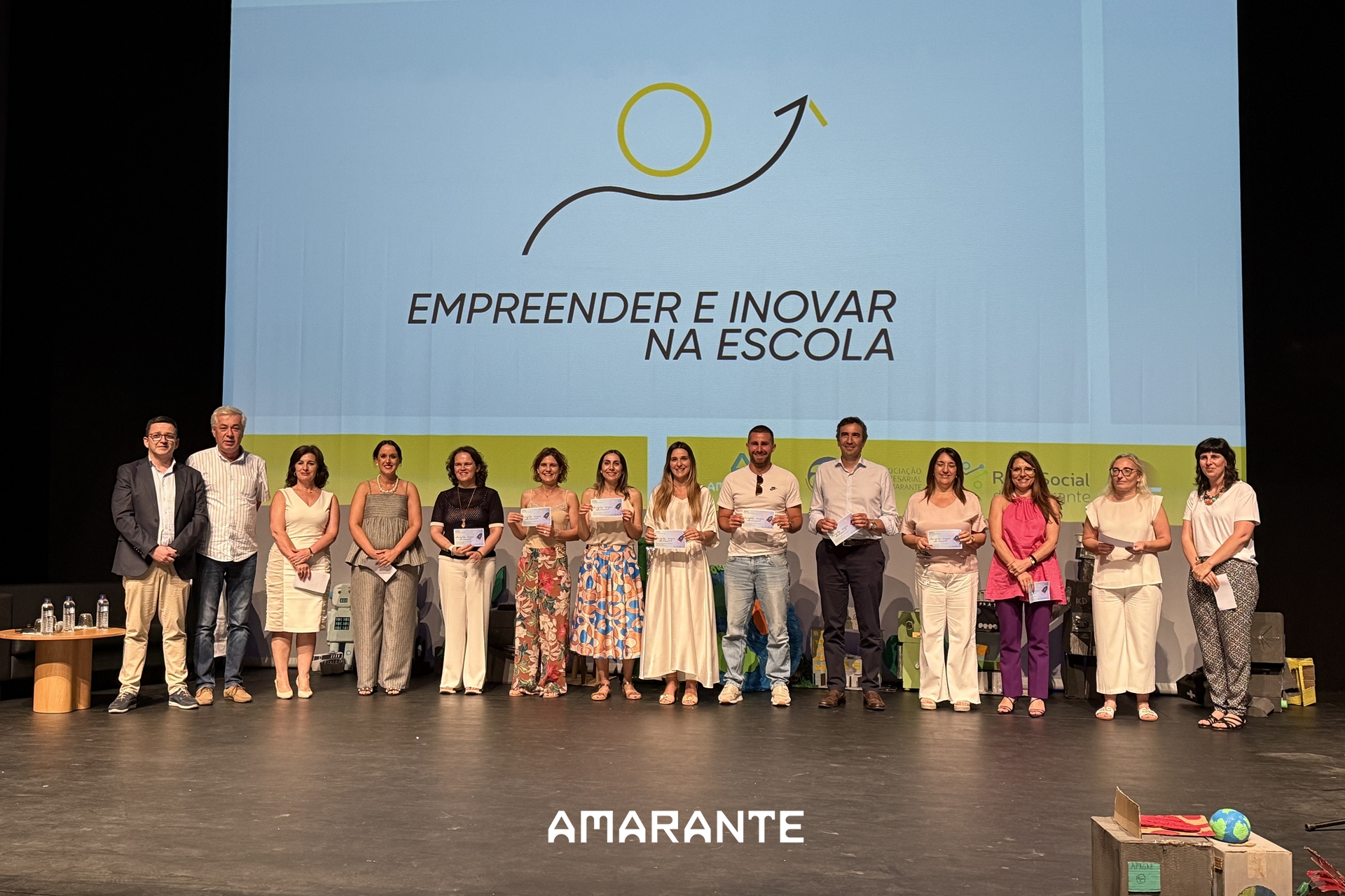 Este projeto resulta de uma parceria entre o Município de Amarante e a Associação Empresarial de 