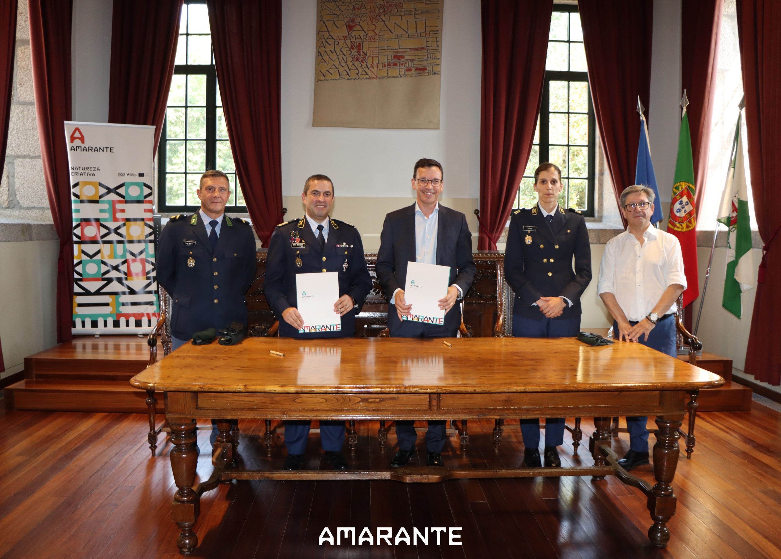Assinatura de protocolo entre o Município de Amarante e a GNR