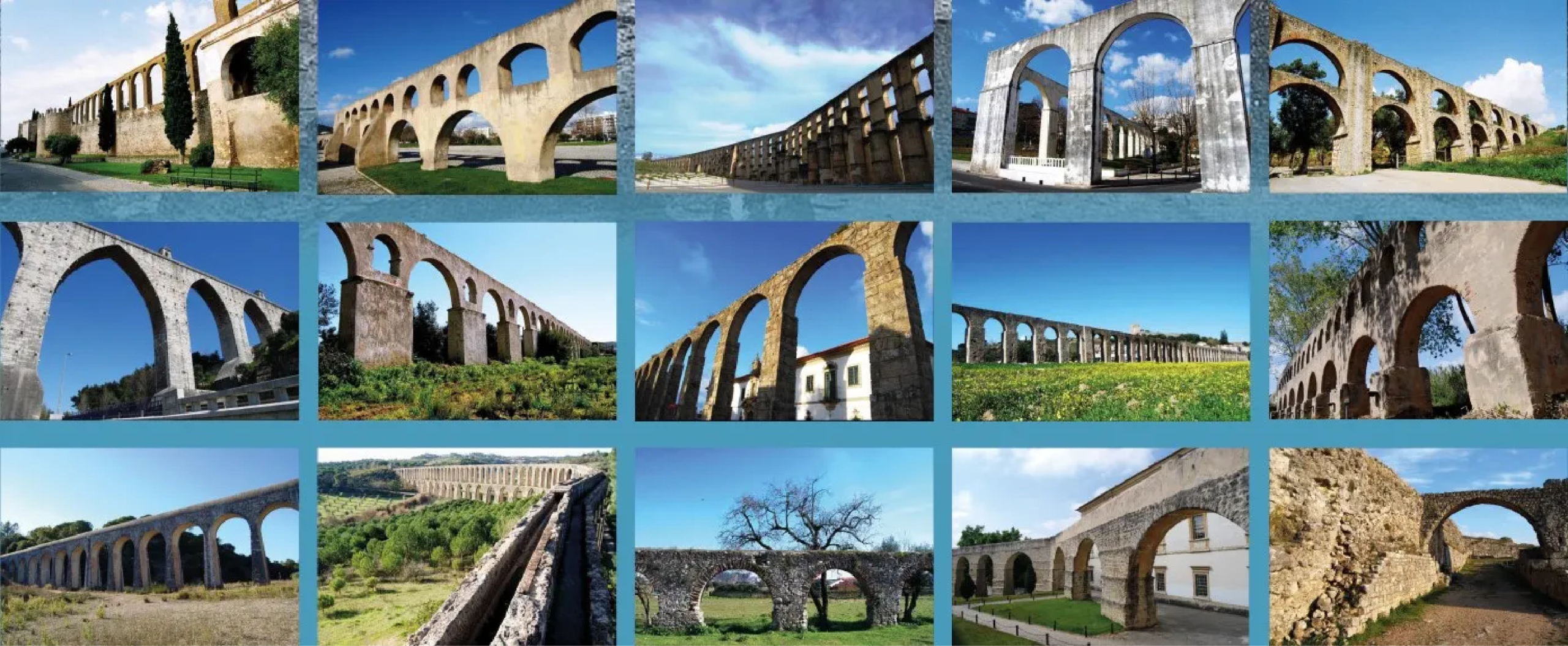Biblioteca recebe exposição fotográfica “Aquedutos de Portugal – Água e Património”