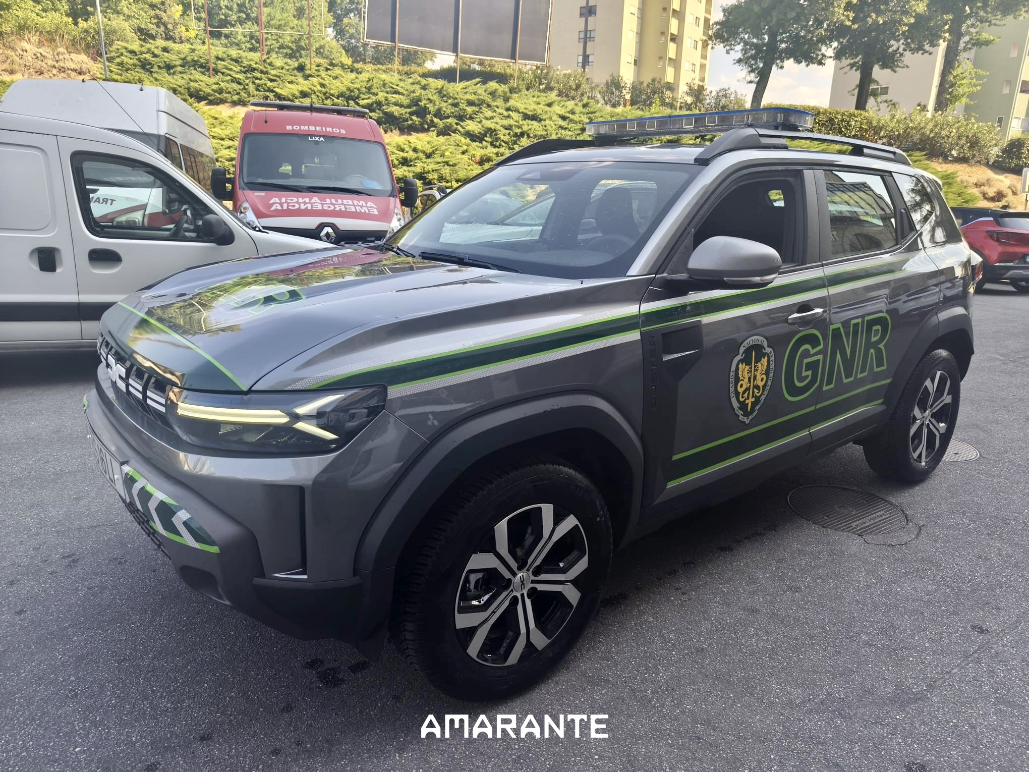 Viatura ligeira cedida à GNR