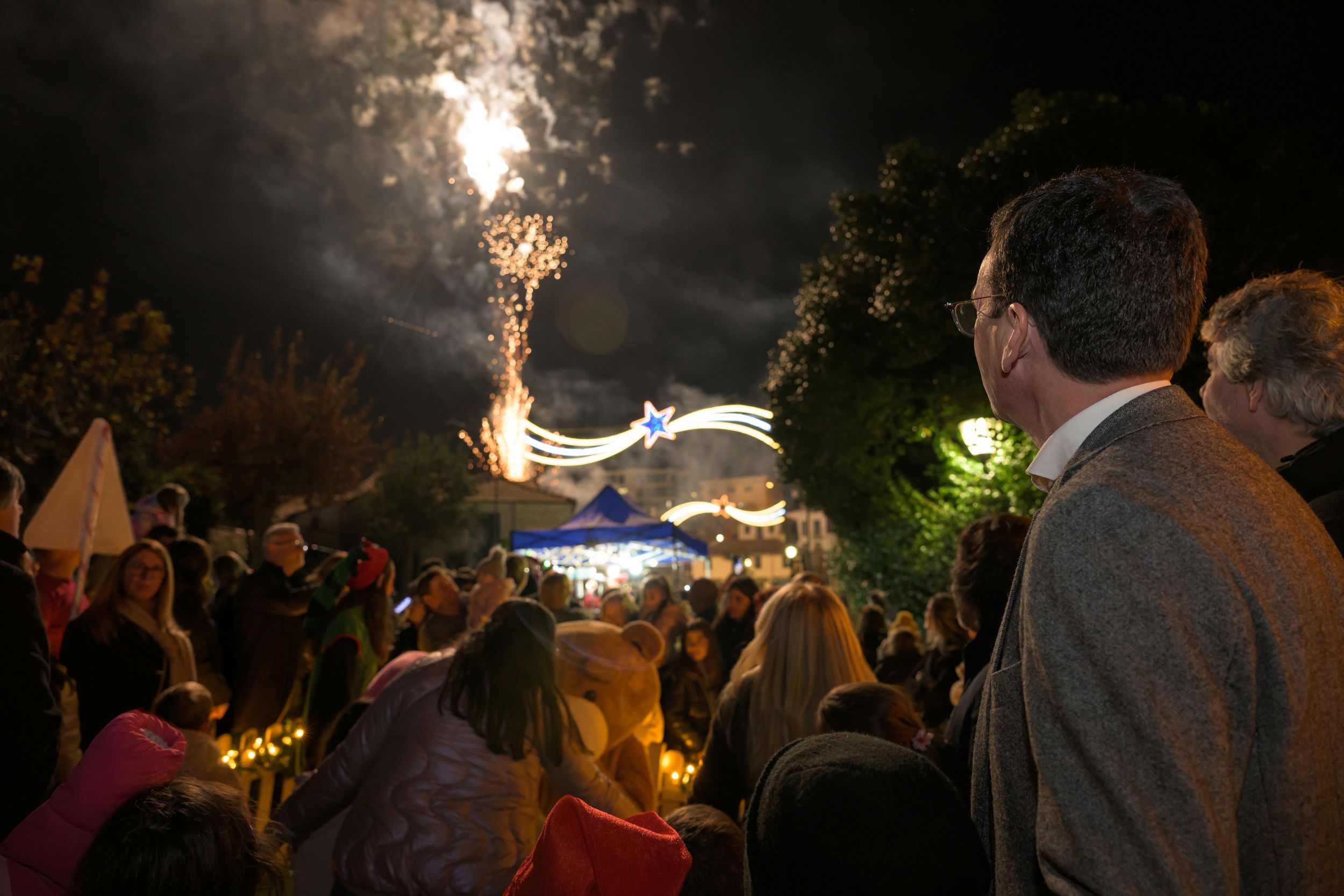 Inauguração da iluminação de Natal em Vila Meã