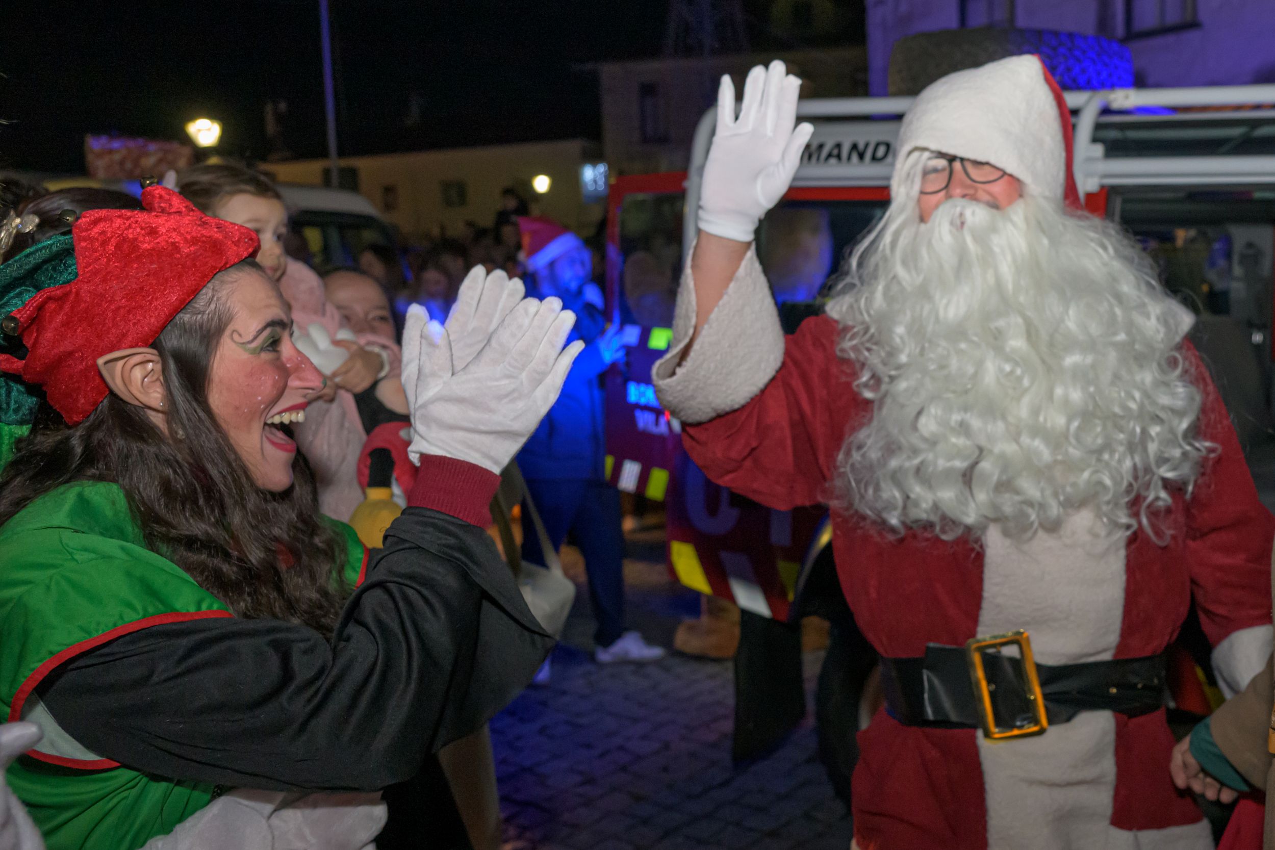 Pai Natal em Vila Meã
