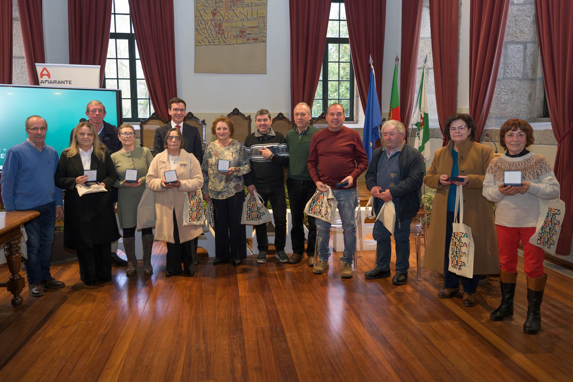Município de Amarante homenageou os trabalhadores aposentados em 2025