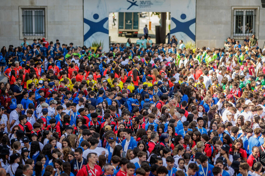 Inauguración anterior edición Xogos 2024 Vila Nova de Famalicão