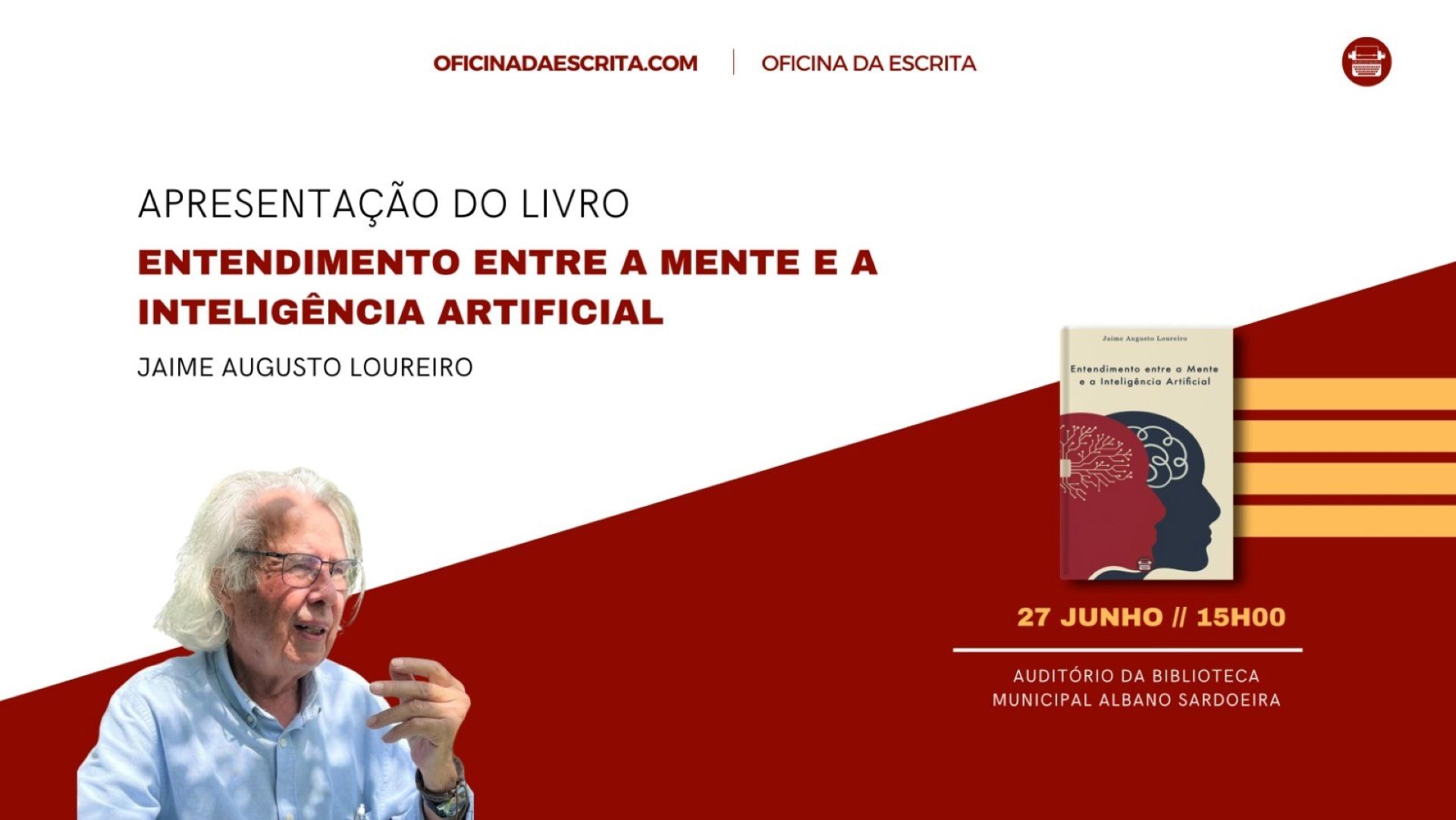 Biblioteca Municipal Albano Sardoeira recebe apresentação da obra “Entendimento entre a Mente...