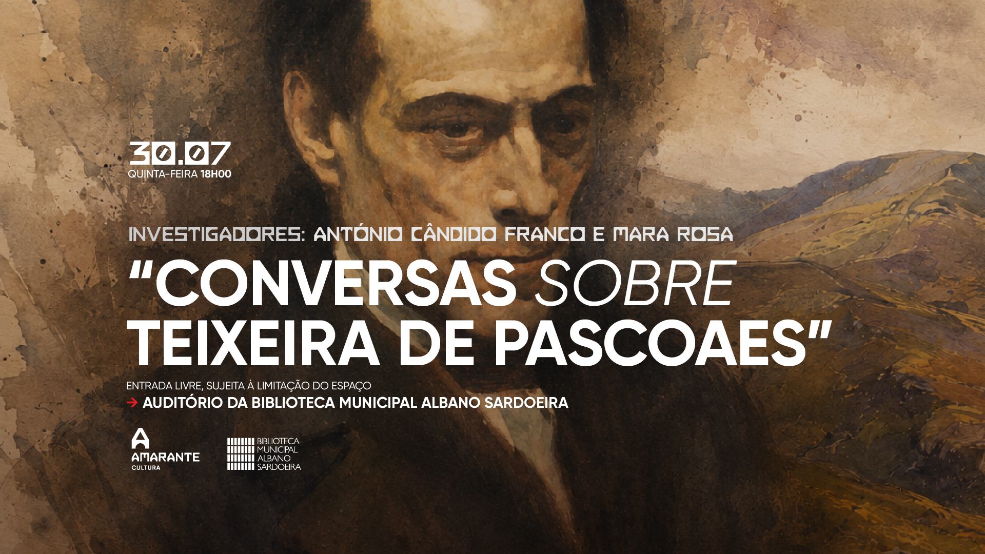 Nova sessão do ciclo “Conversas sobre Teixeira de Pascoaes” destaca investigação s...