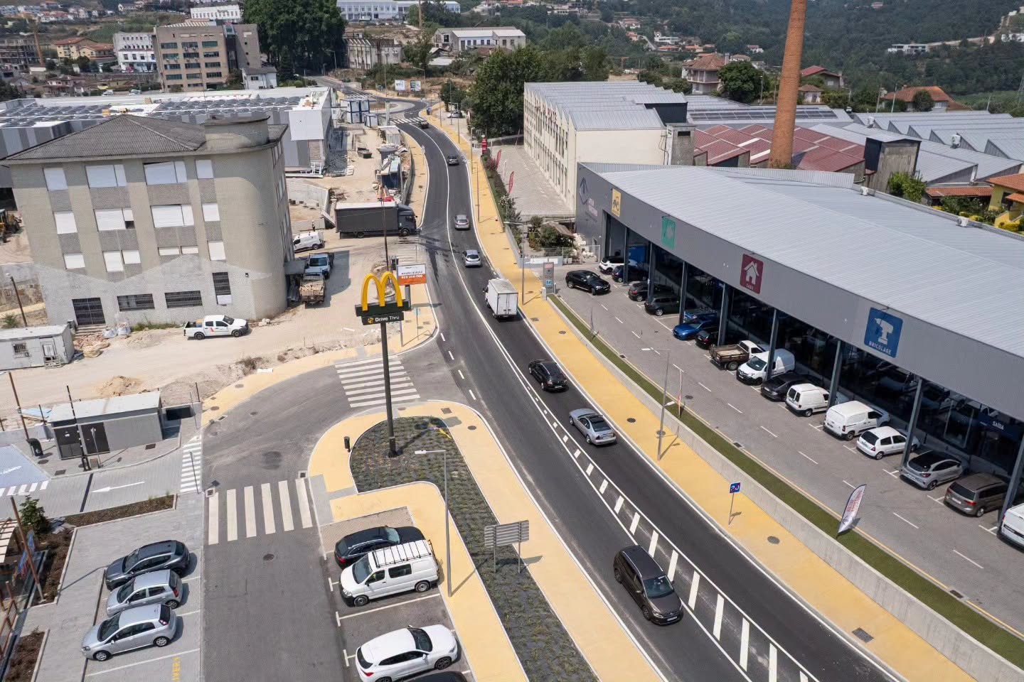 Entrada Norte de Amarante em transformação