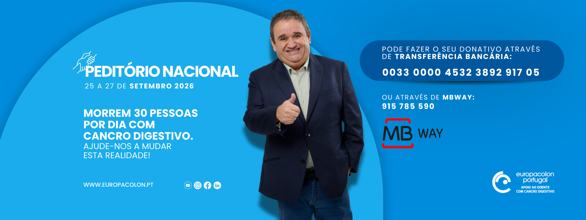 Município de Amarante apoia Peditório Nacional da Europacolon Portugal